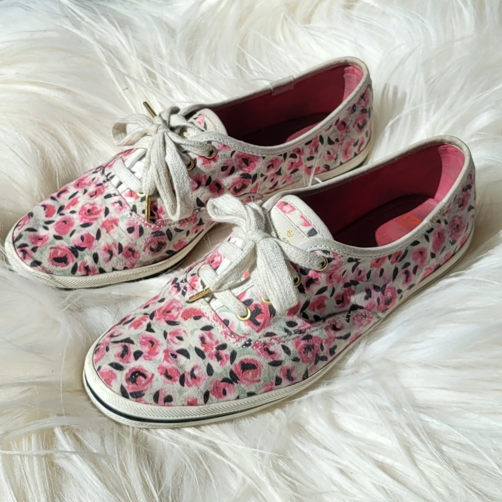 Kate spade floral keds
